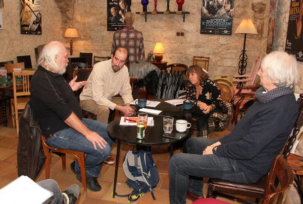 Janusz Klimsza, Jaromír Dulava, Bára Hrzánová a Pavel Dominik